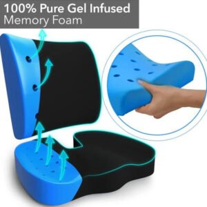 Ultimate Gel Infused Seat & Back Cushion